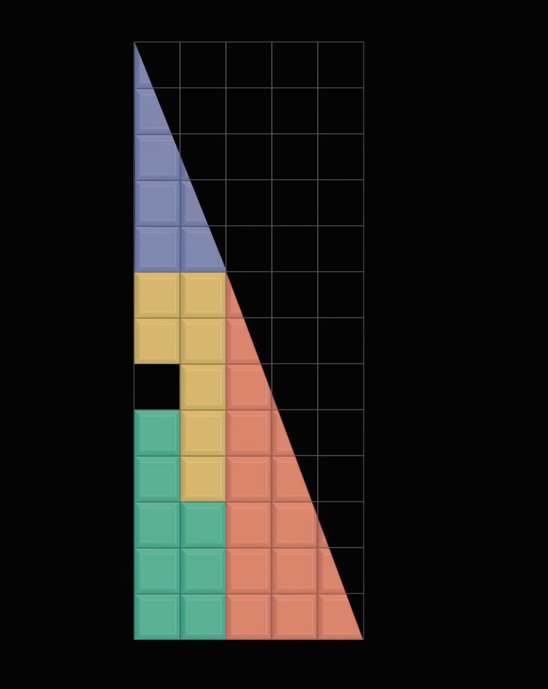 Откуда взялась лишняя долька шоколада?