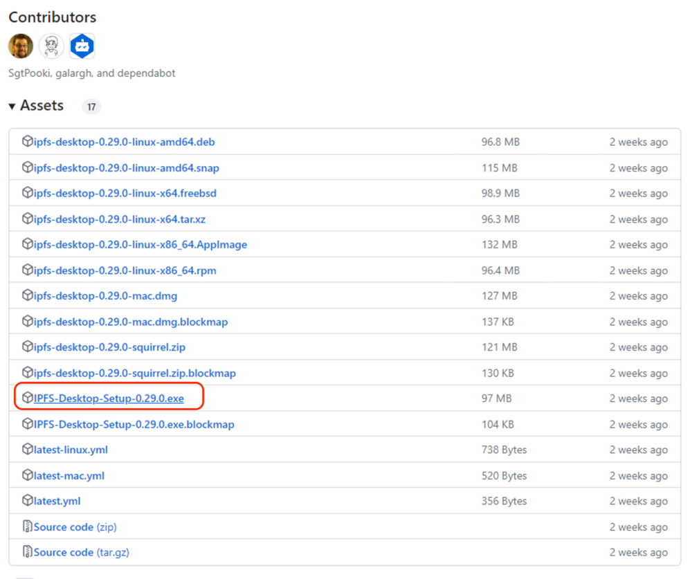 Скачиваем и устанавливаем приложение Создаём IPFS-хранилище у себя на компьютере