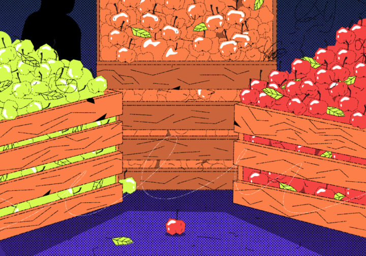 Сложная задача про яблоки, бабулю и умного программиста