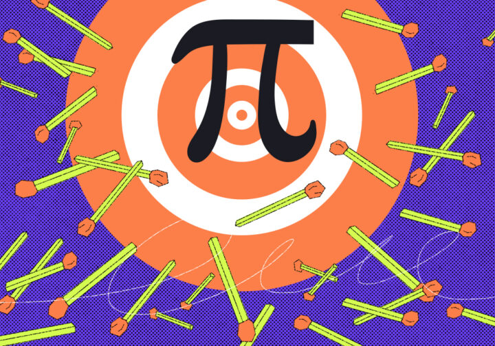 Как с помощью спичек найти число пи