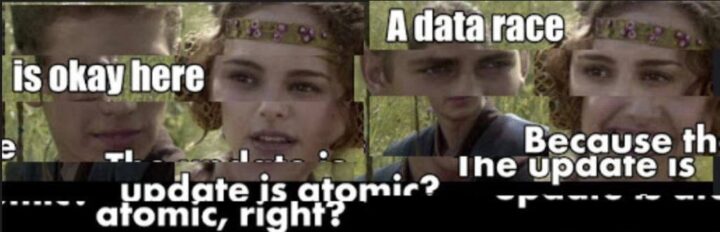 Пояснительная бригада: Data Race