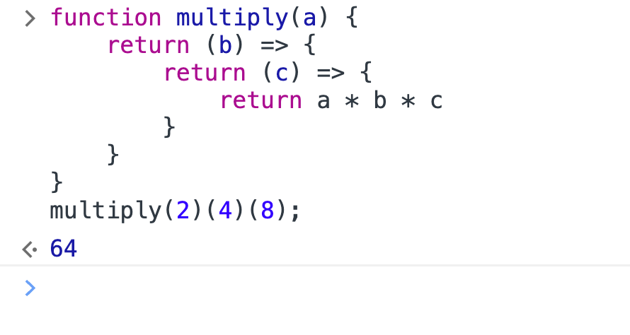 Что такое каррирование в JavaScript