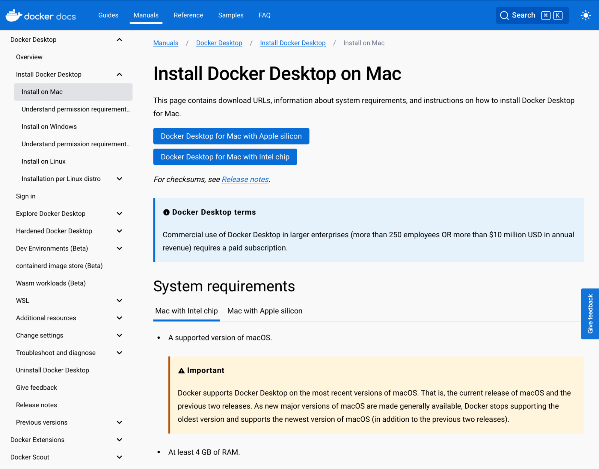 Скачиваем и устанавливаем Докер