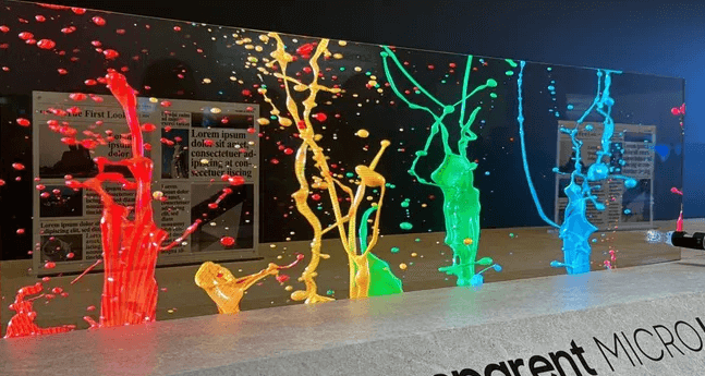 Прозрачные телевизоры