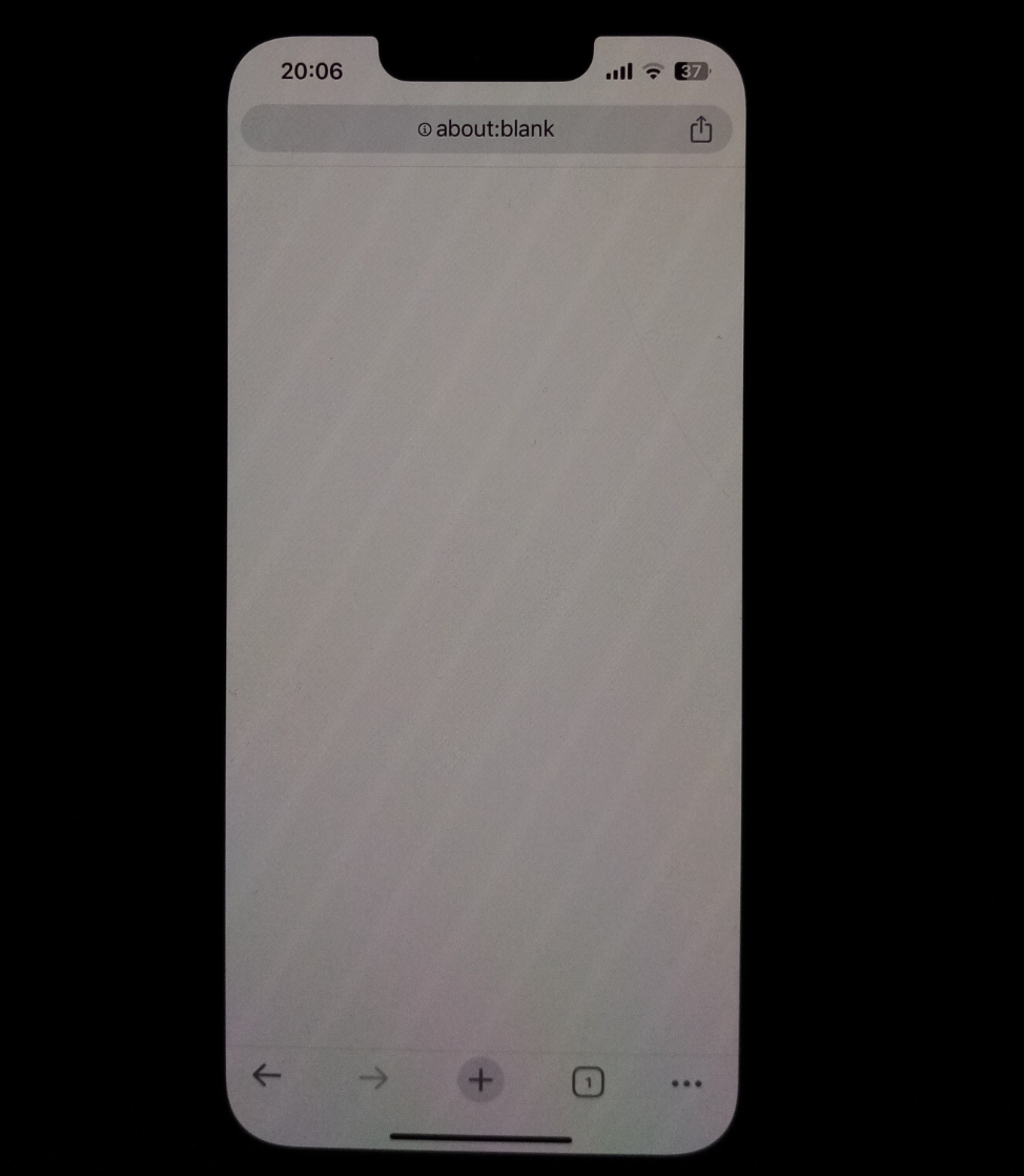Мерцание на iPhone