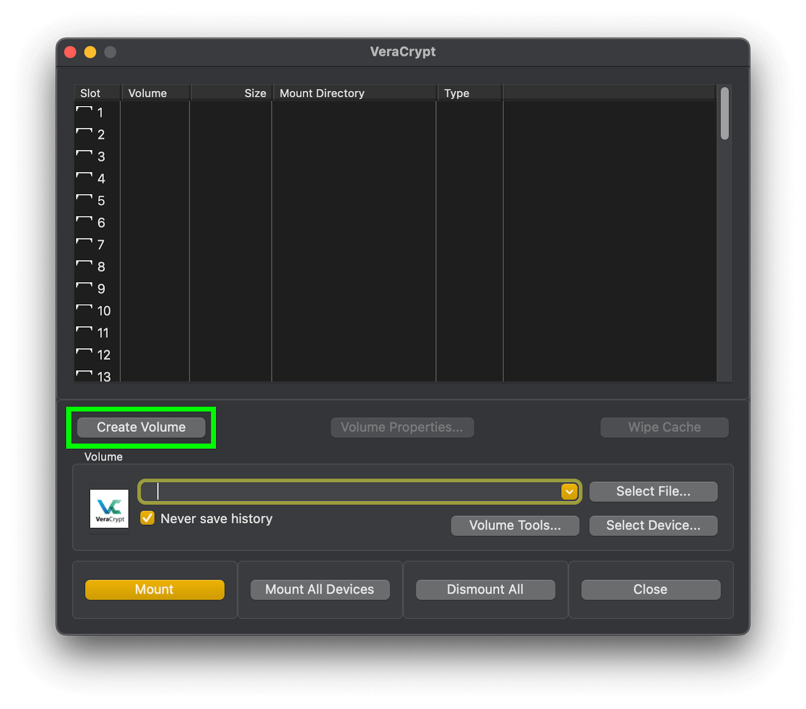VeraCrypt для всех ОС