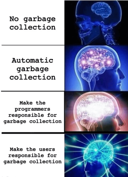 Пояснительная бригада: сборщики мусора