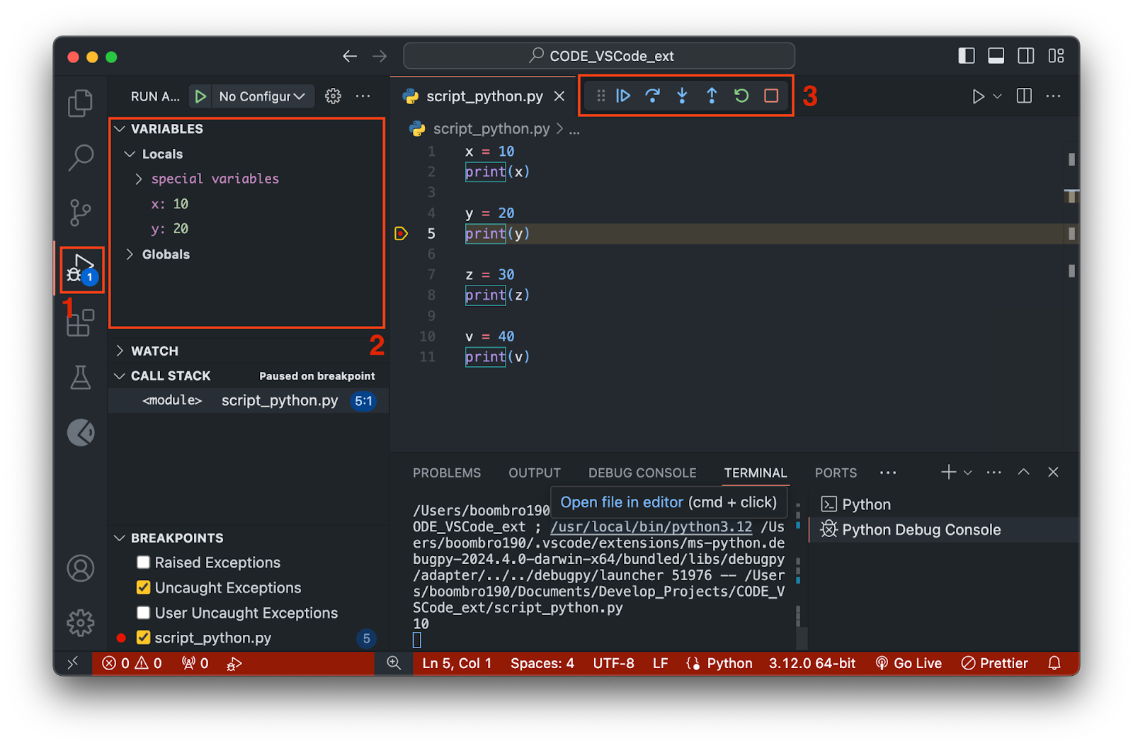 VSCode для тестирования
