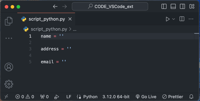 VSCode для тестирования