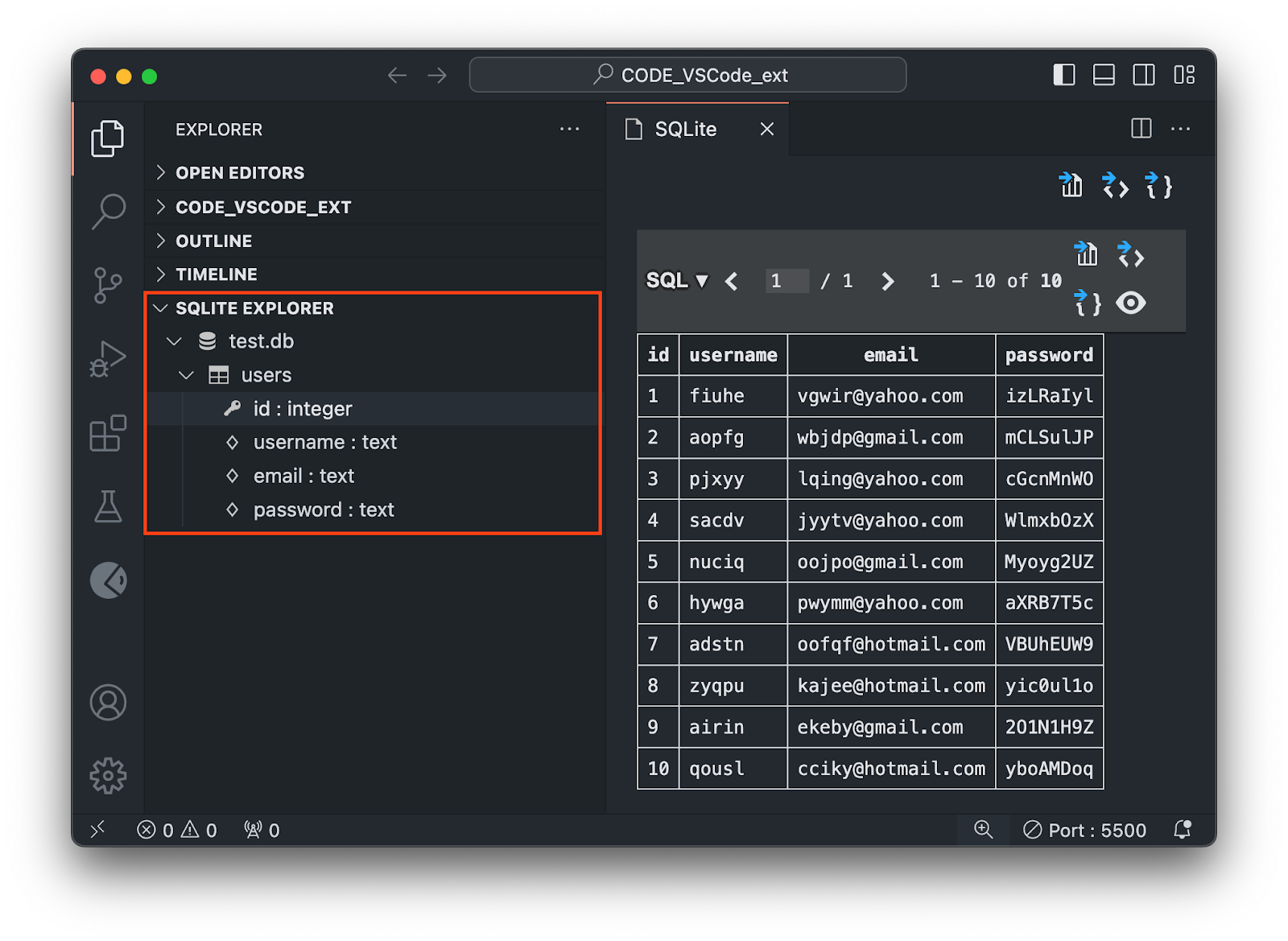 VSCode для бэкенда