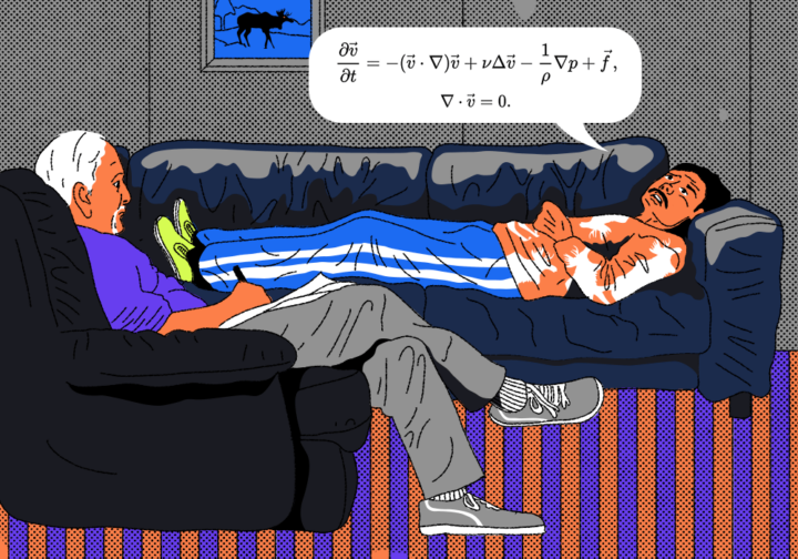 Уравнение Навье — Стокса и гипотеза Бёрча — Свиннертон-Дайера