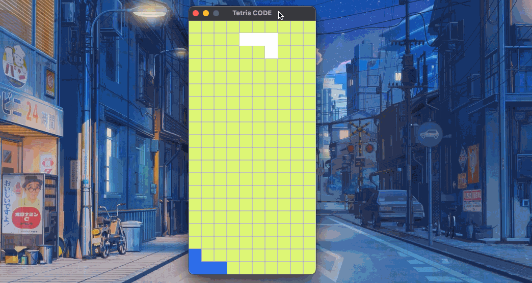 Делаем тетрис на Python