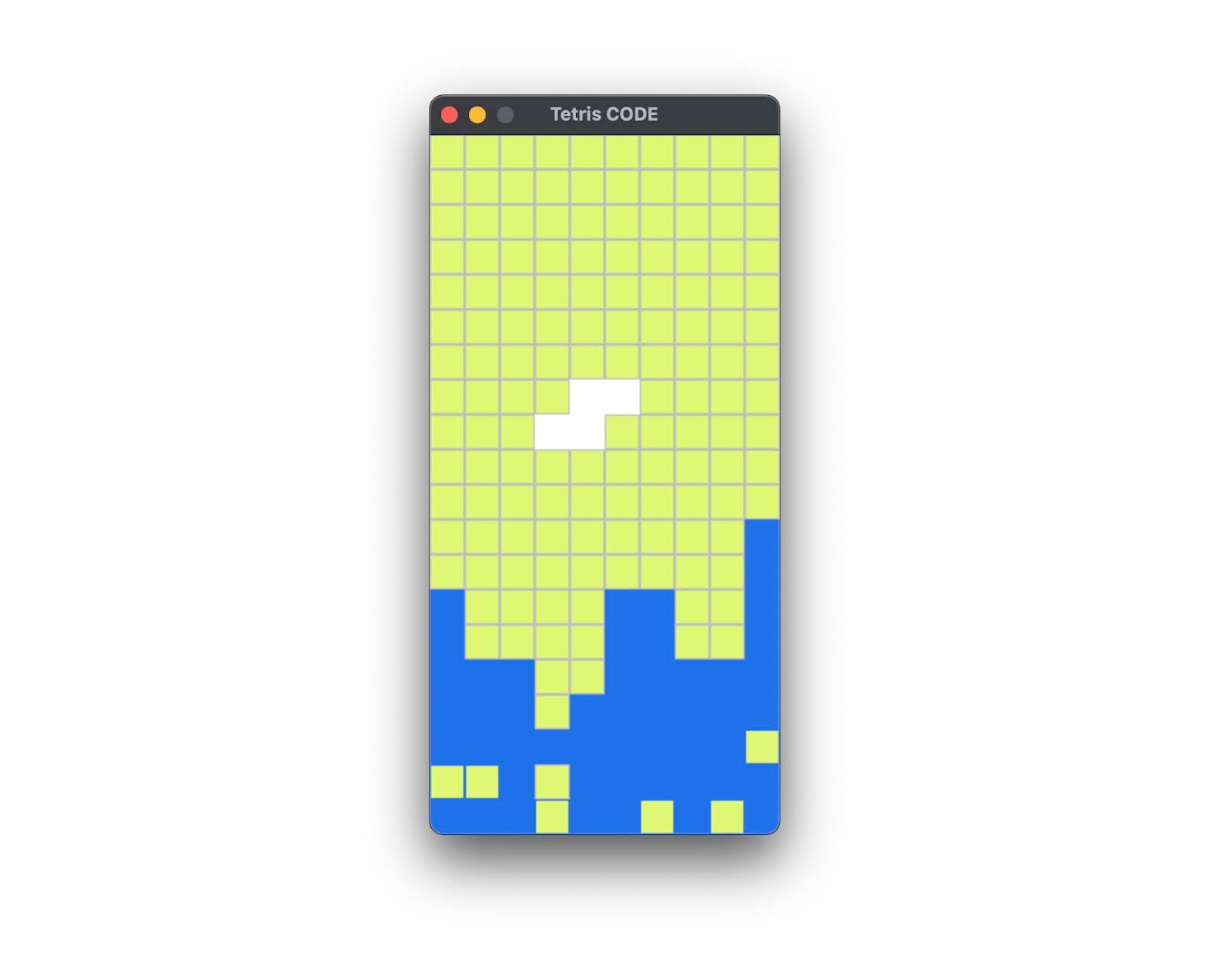 Делаем тетрис на Python