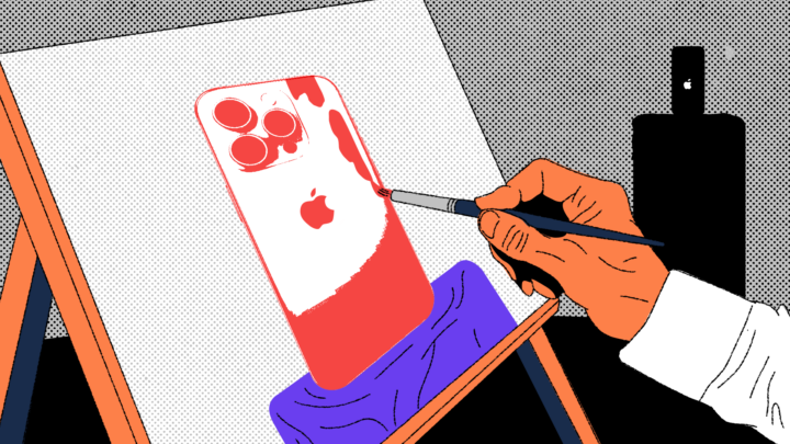 Проект: делаем интерактивный интерфейс камеры телефона