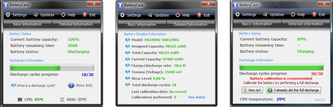 Как проверить батарею ноутбука
