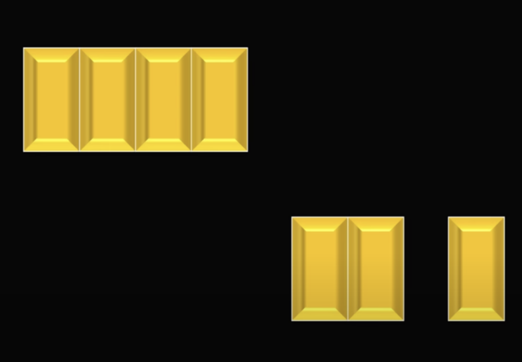 Задача про золото для тех, кто нестандартно мыслит