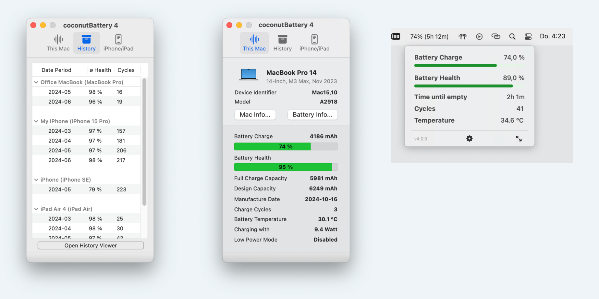 Как проверить батарею ноутбука