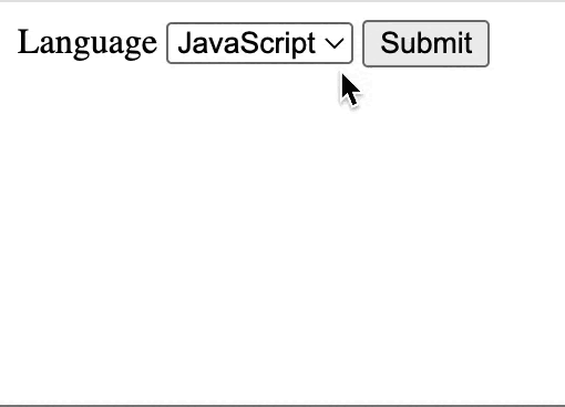 Как создать выпадающий список (<select>)