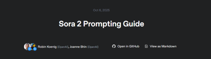 Самый полный гайд по Sora 2 написали разрабы из OpenAI