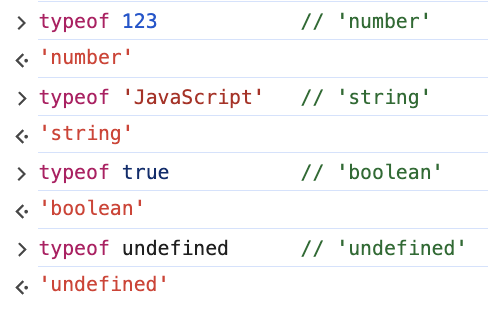 Типы данных в JavaScript и оператор typeof