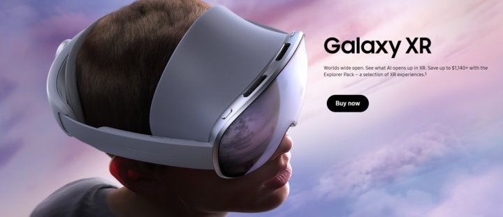 Samsung Galaxy XR: главный конкурент Apple Vision Pro вдвое дешевле