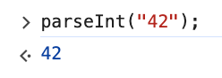 Что такое parseInt() в JavaScript?