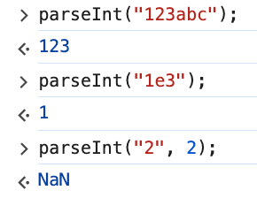 Преобразование строки в целое число